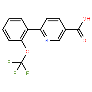 6-(2-(Trifluoromethoxy)phenyl)nicotinic acid