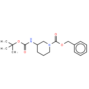 (3R)-3-[(叔丁氧羰基)氨基]哌啶-1-甲酸苄酯