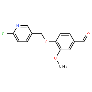 4-((6-Chloropyridin-3-yl)methoxy)-3-methoxybenzaldehyde