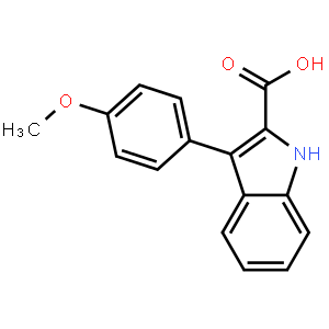 3-(4-Methoxyphenyl)-1H-indole-2-carboxylic acid