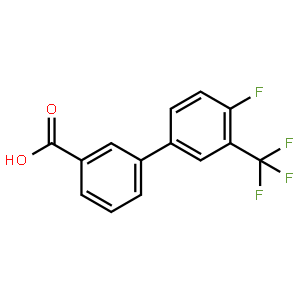 3-(4-Fluoro-3-trifluoromethylphenyl)benzoic acid