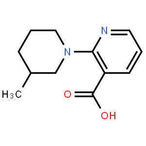 2-(3-甲基-1-哌啶基)烟酸