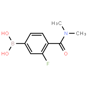 4-Dimethylcarbamoyl-3-fluorobenzeneboronic acid