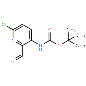 tert-Butyl (6-chloro-2-formylpyridin-3-yl)carbamate