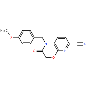 1-(4-Methoxybenzyl)-2-oxo-2,3-dihydro-1h-pyrido[2,3-b][1,4]oxazine-6-carbonitrile