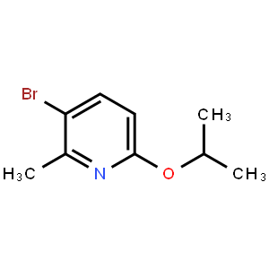 3-Bromo-6-isopropoxy-2-methylpyridine