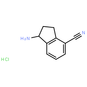 (R)-1-Amino-2,3-dihydro-1H-indene-4-carbonitrile hydrochloride