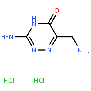 3-Amino-6-(aminomethyl)-1,2,4-triazin-5(4h)-one DiHCl