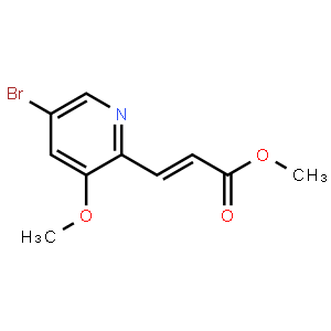 Methyl 3-(5-bromo-3-methoxypyridin-2-yl)acrylate