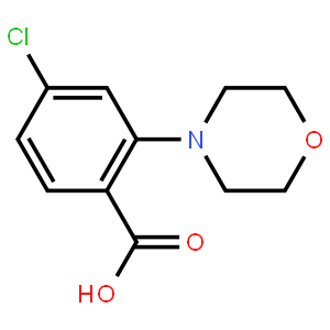 2-(4-吗啉基)-4-氯苯甲酸