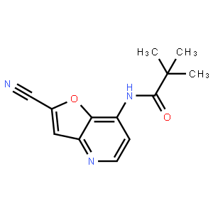 N-(2-Cyanofuro[3,2-b]pyridin-7-yl)pivalamide