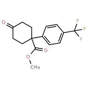 Methyl 4-oxo-1-(4-(trifluoromethyl)phenyl)cyclohexanecarboxylate