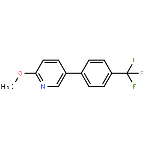 2-Methoxy-5-[4-(trifluoromethyl)phenyl]pyridine