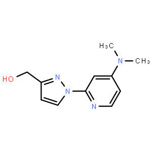 (1-(4-(Dimethylamino)pyridin-2-yl)-1H-pyrazol-3-yl)methanol