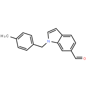 1-(4-Methylbenzyl)-1H-indole-6-carbaldehyde