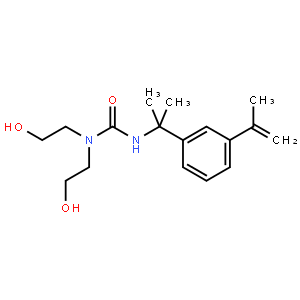 N,N-Bis(2-hydroxyethyl)-N'-(alpha,alpha-dimethyl-3-isopropenylbenzyl)urea