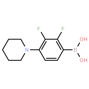 2,3-Difluoro-4-piperidinophenylboronic acid