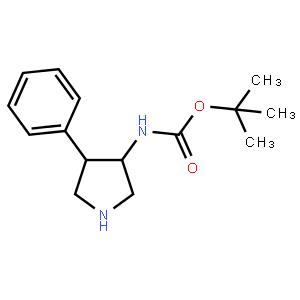 tert-Butyl ((3S,4R)-4-phenylpyrrolidin-3-yl)carbamate