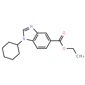 Ethyl 1-cyclohexyl-1,3-benzodiazole-5-carboxylate