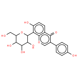 枸橼酸血根碱(8-beta-D-葡萄吡喃糖-4',7-二羟基异黄酮)