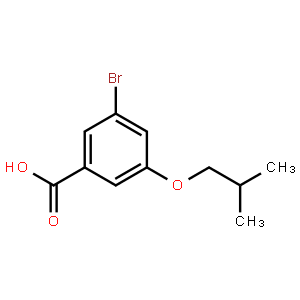 3-Bromo-5-isobutoxybenzoic acid