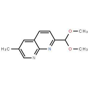 2-(Dimethoxymethyl)-6-methyl-1,8-naphthyridine