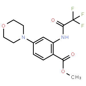 2-三氟乙酰氨基-4-(4-吗啉基)苯甲酸甲酯