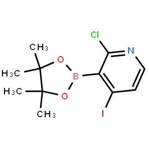 2-Chloro-4-iodo-3-(4,4,5,5-tetramethyl-1,3,2-dioxaborolan-2-yl)pyridine