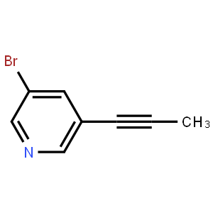 3-Bromo-5-(prop-1-yn-1-yl)pyridine