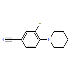 3-Fluoro-4-(piperidin-1-yl)benzonitrile
