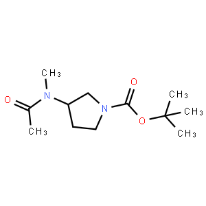 (S)-tert-Butyl 3-(N-methylacetamido)pyrrolidine-1-carboxylate