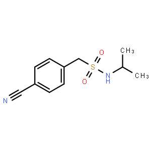 1-(4-Cyanophenyl)-N-isopropylmethanesulfonamide