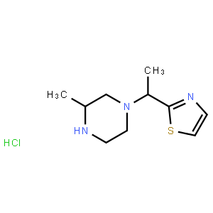 2-(1-(3-Methylpiperazin-1-yl)ethyl)thiazole hydrochloride