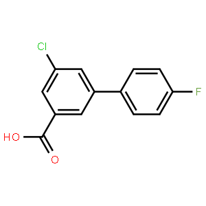 5-Chloro-3-(4-fluorophenyl)benzoic acid