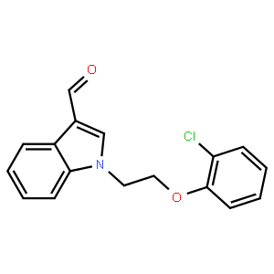 1-(2-(2-Chlorophenoxy)ethyl)-1H-indole-3-carbaldehyde