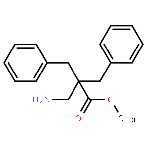 Methyl 3-amino-2,2-dibenzylpropanoate