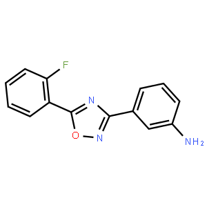 3-[5-(2-Fluorophenyl)-1,2,4-oxadiazol-3-yl]aniline