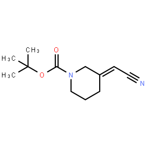2-(1-Boc-3-Piperidinylidene)acetonitrile