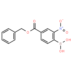 4-Benzyloxycarbonyl-2-nitrobenzeneboronic acid