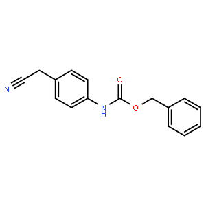 Benzyl N-[4-(cyanomethyl)phenyl]carbamate