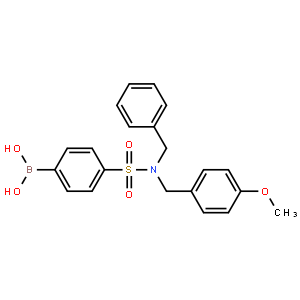 4-[Benzyl(4-methoxybenzyl)sulfamoyl]benzeneboronic acid