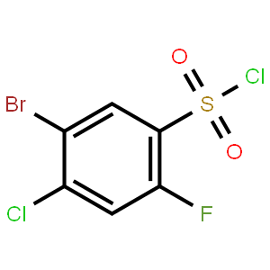 5-Bromo-4-chloro-2-fluoro-benzenesulfonyl chloride