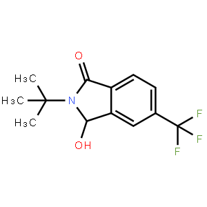 2-t-Butyl-3-hydroxy-5-(trifluoromethyl)isoindolin-1-one