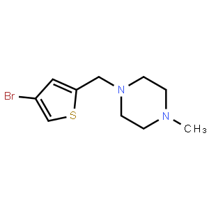 1-((4-Bromothiophen-2-yl)methyl)-4-methylpiperazine