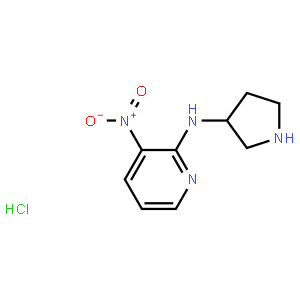 (S)-3-Nitro-N-(pyrrolidin-3-yl)pyridin-2-amine hydrochloride