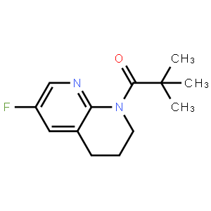 1-(6-Fluoro-3,4-dihydro-1,8-naphthyridin-1(2h)-yl)-2,2-dimethylpropan-1-one