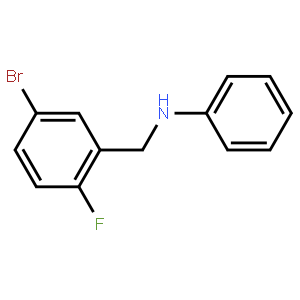 4-Bromo-1-fluoro-2-(phenylaminomethyl)benzene