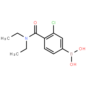 3-Chloro-4-(diethylcarbamoyl)benzeneboronic acid