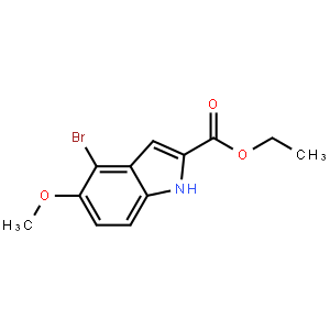 Ethyl 4-bromo-5-methoxy-1h-indole-2-carboxylate