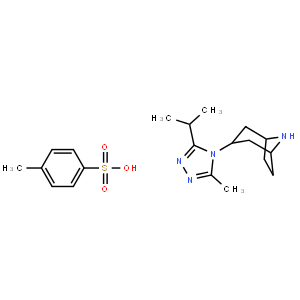 3-(3-Isopropyl-5-methyl-4H-1,2,4-triazol-4-yl)-8-azabicyclo[3.2.1]octane 4-methylbenzenesulfonate